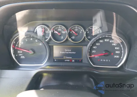 2020 Chevrolet Silverado 1500 4Wd Short Bed Lt/4Wd Standard Bed Lt из США, поврежденный, VIN 1GCUYDED9LZ117380